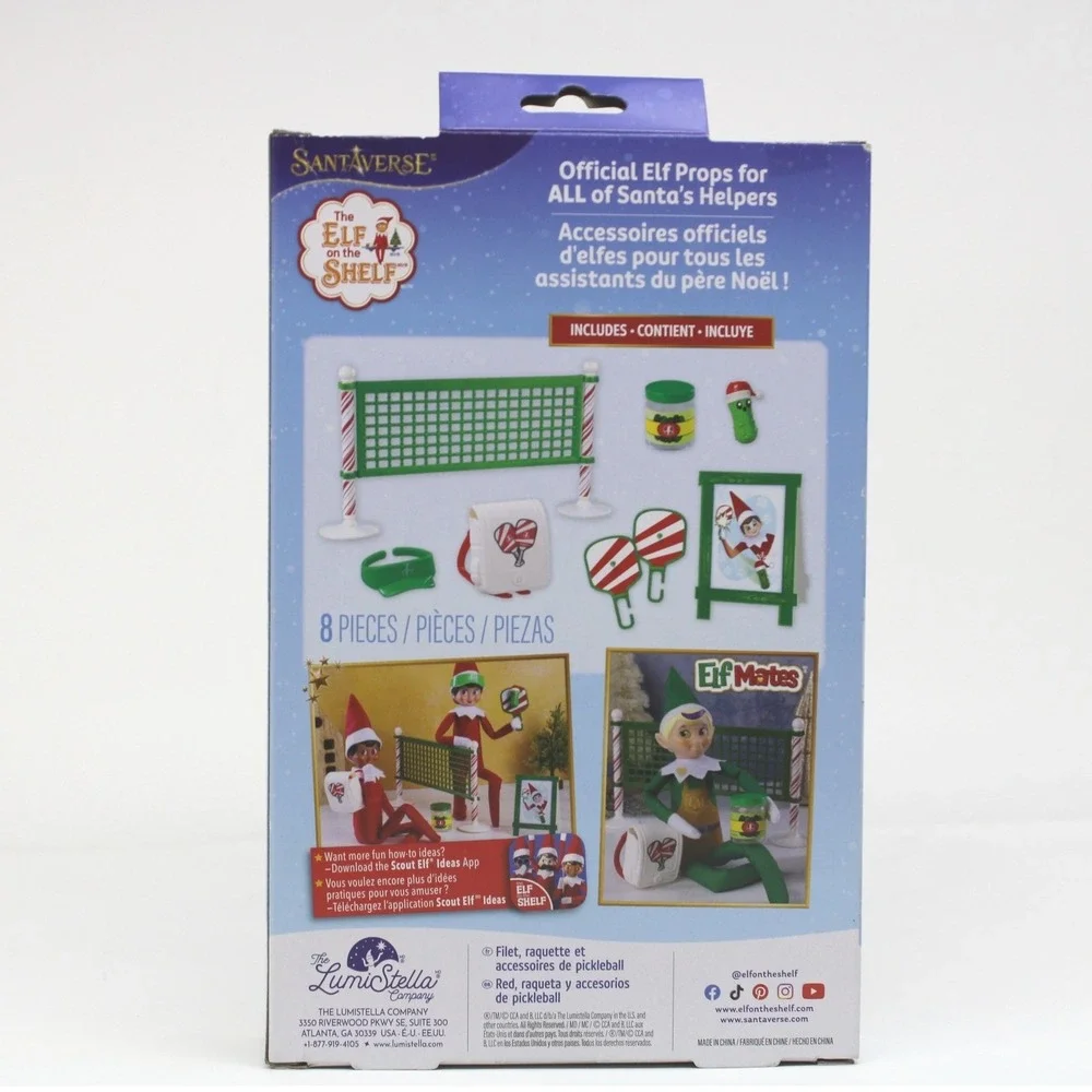 The‎ Elf on Shelf Elf Polar Props Pickleball Play Pack NIB